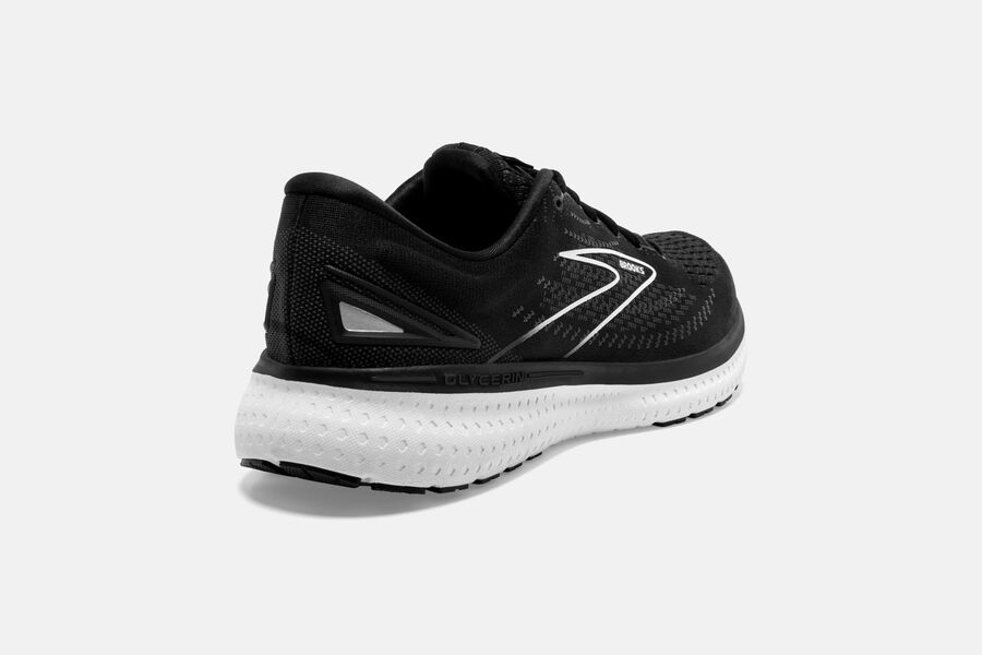 Brooks Glycerin 19 Road Löparskor Dam - Svarta/Vita - 2917-BXKAW